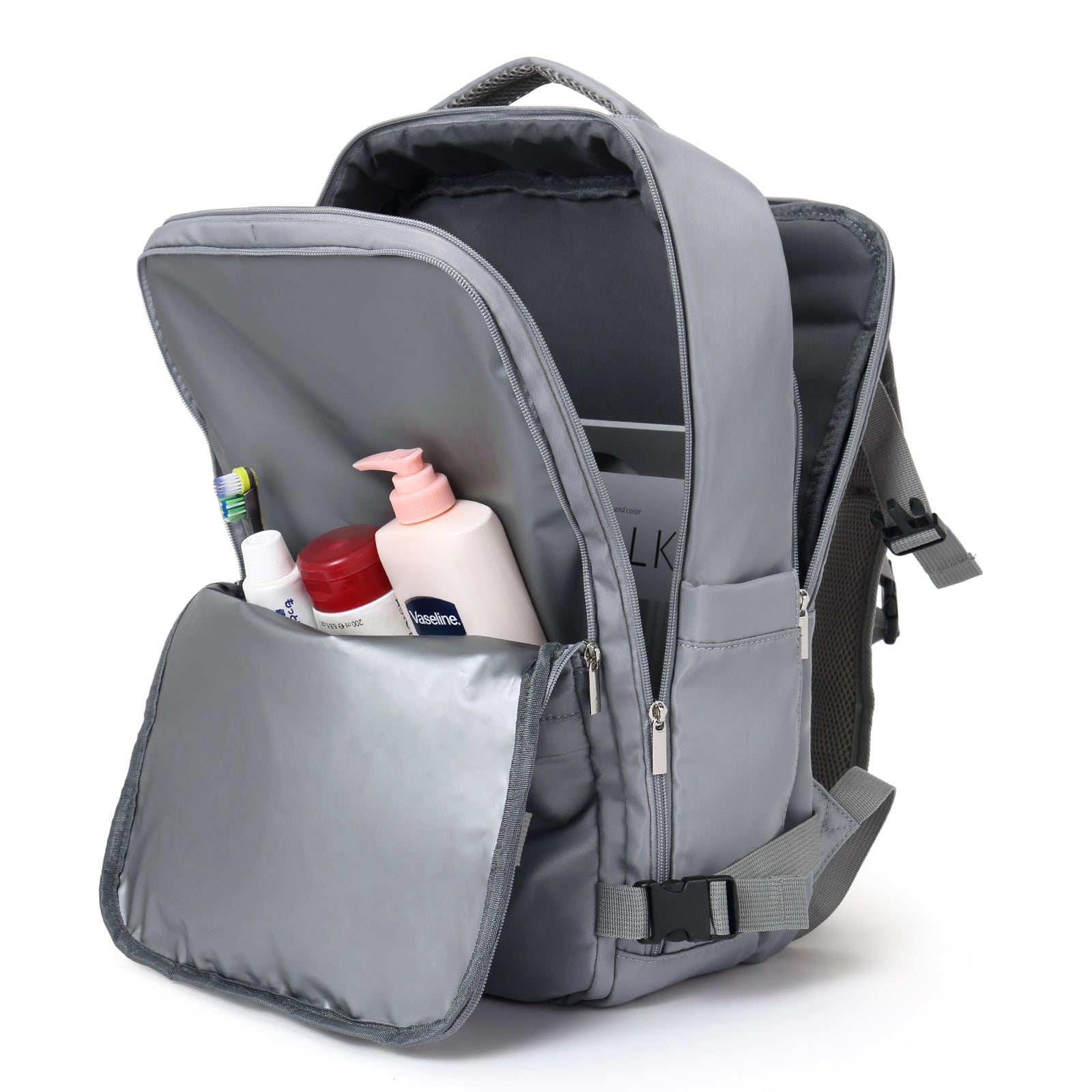 CLUCI Travel Backpack 15.6 Inch College Laptop Backpack with USB Charging Port,Carry on Backpack for Airplanes