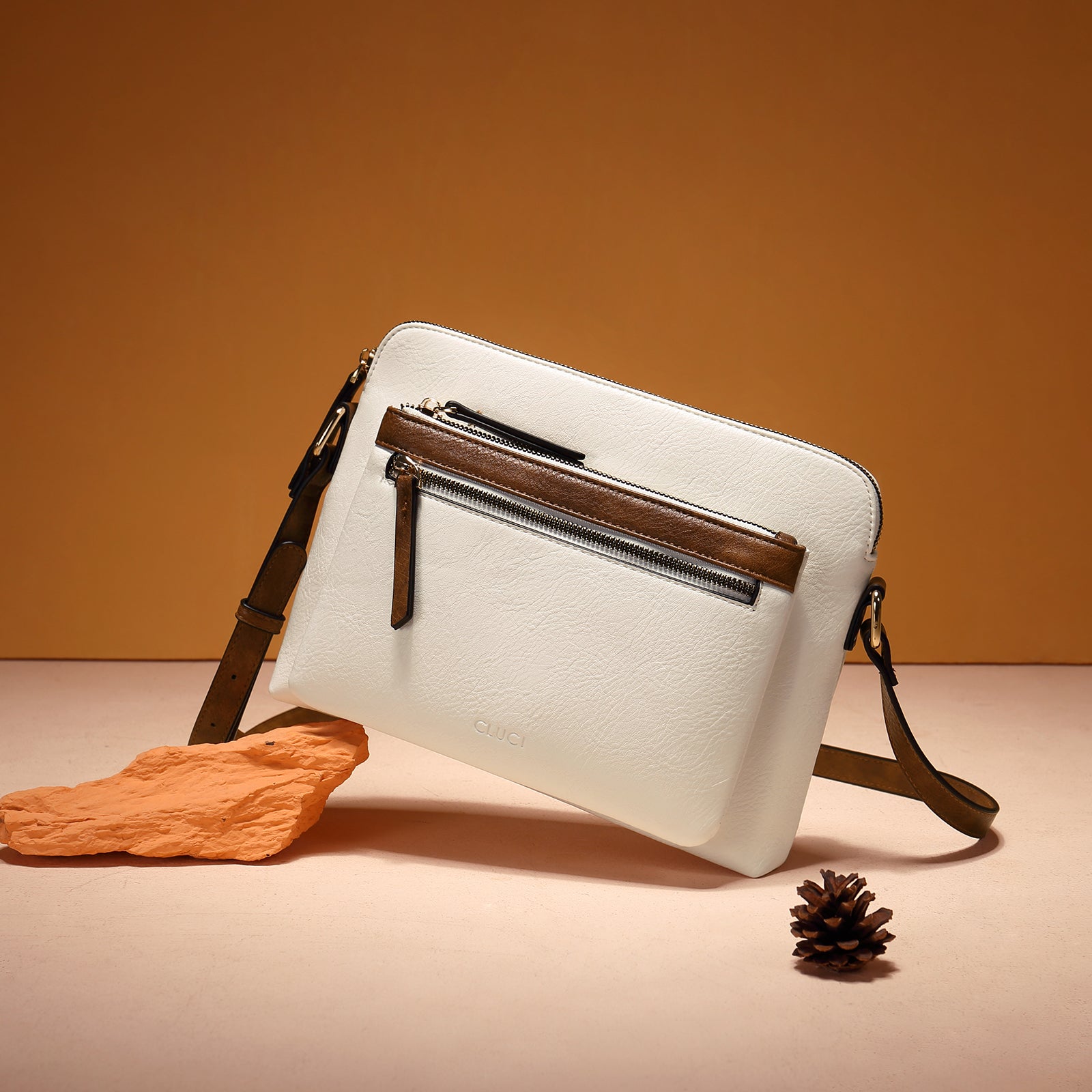 CLUCI Women Soft Vegan Leather Crossbody Purses