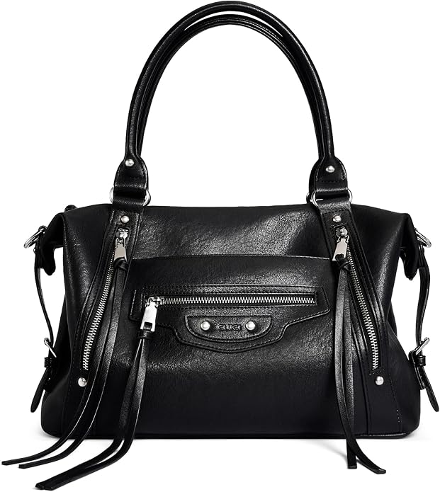 CLUCI Large City Bag, Vegan Leather Tote Bag for Women, Y2K Purse