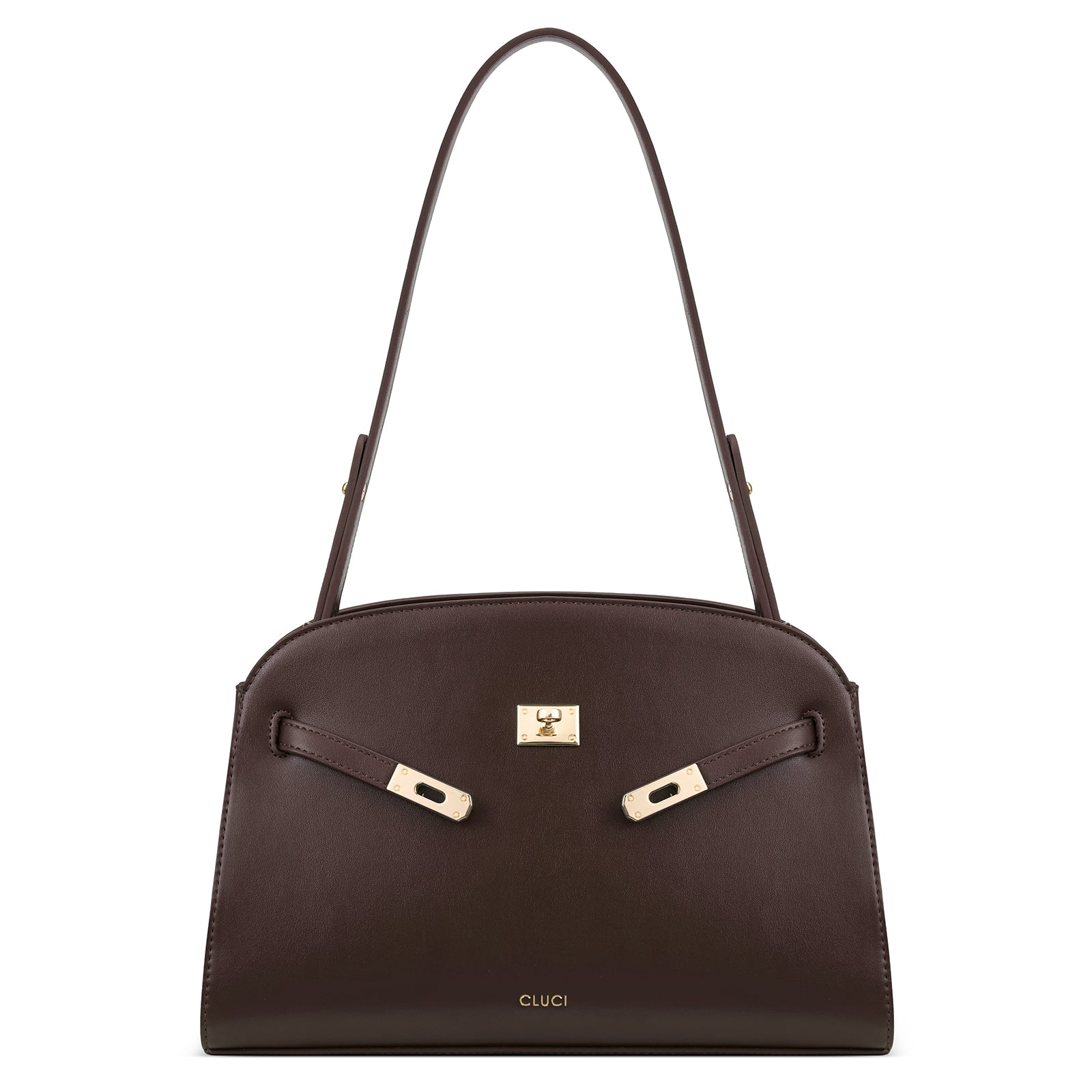 Water Repellent Shoulder Handbags with 2 Adjustable Straps Leather Crossbody Bag