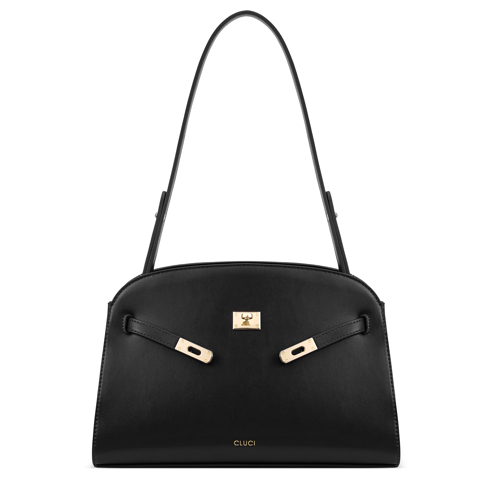 Water Repellent Shoulder Handbags with 2 Adjustable Straps Leather Crossbody Bag