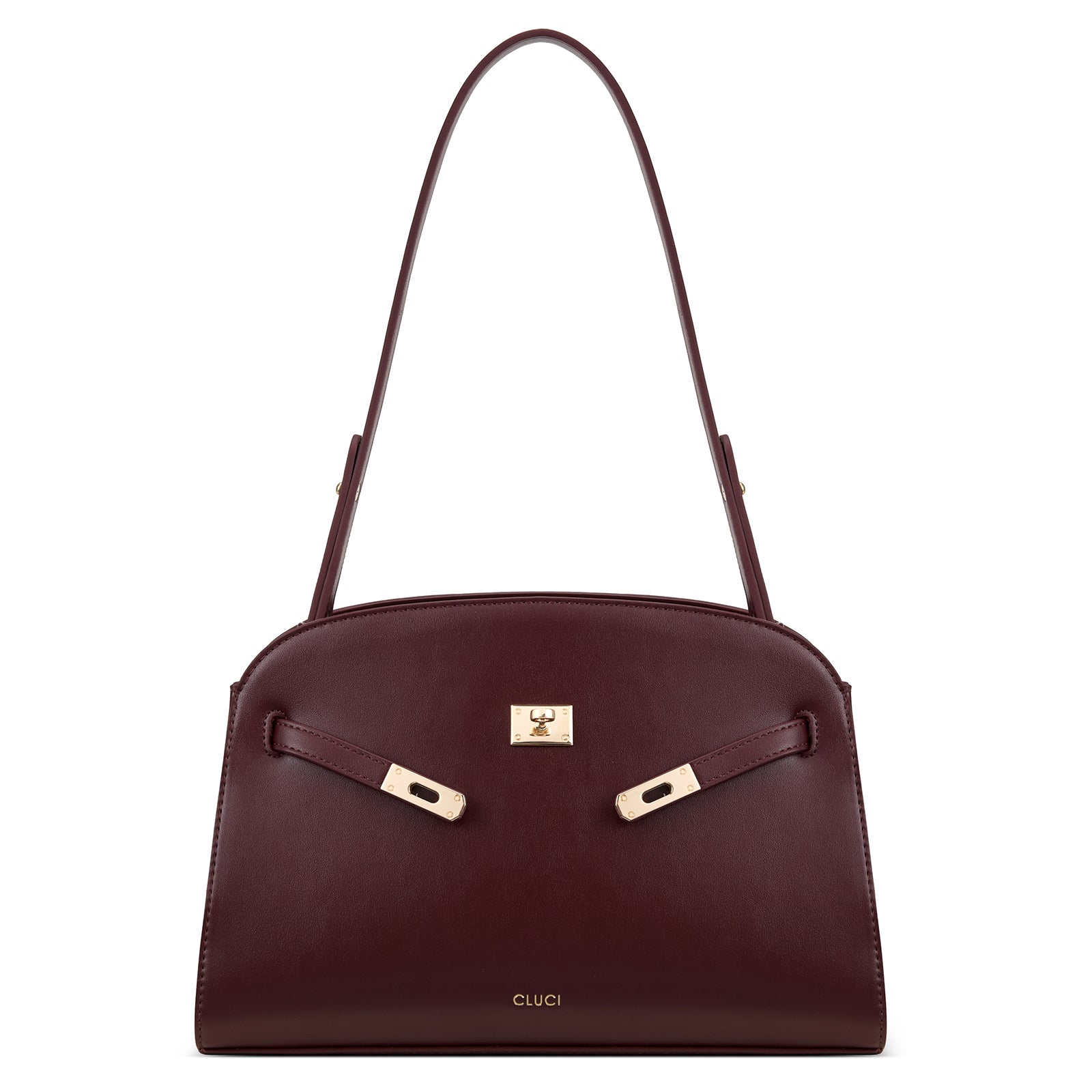Water Repellent Shoulder Handbags with 2 Adjustable Straps Leather Crossbody Bag