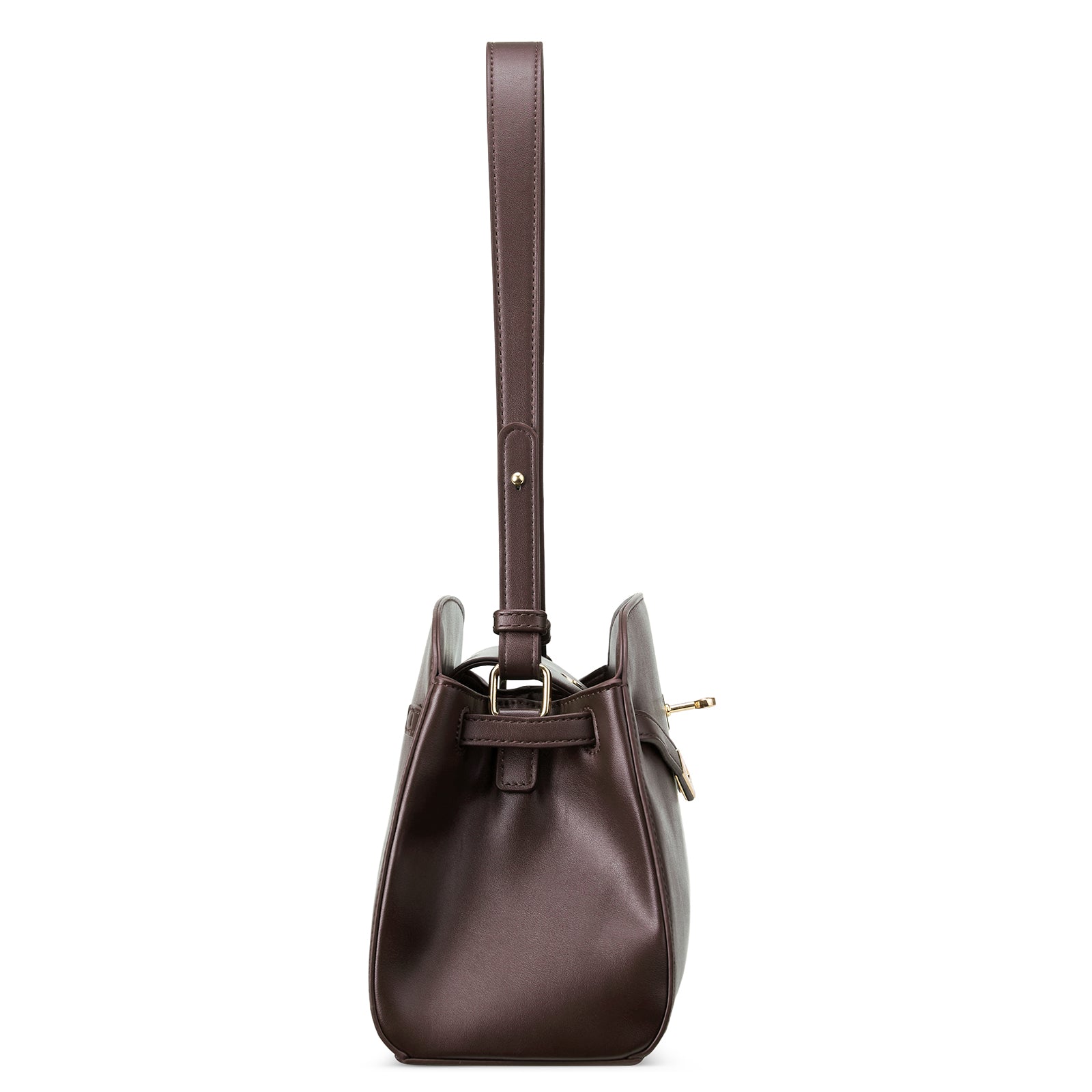 Water Repellent Shoulder Handbags with 2 Adjustable Straps Leather Crossbody Bag