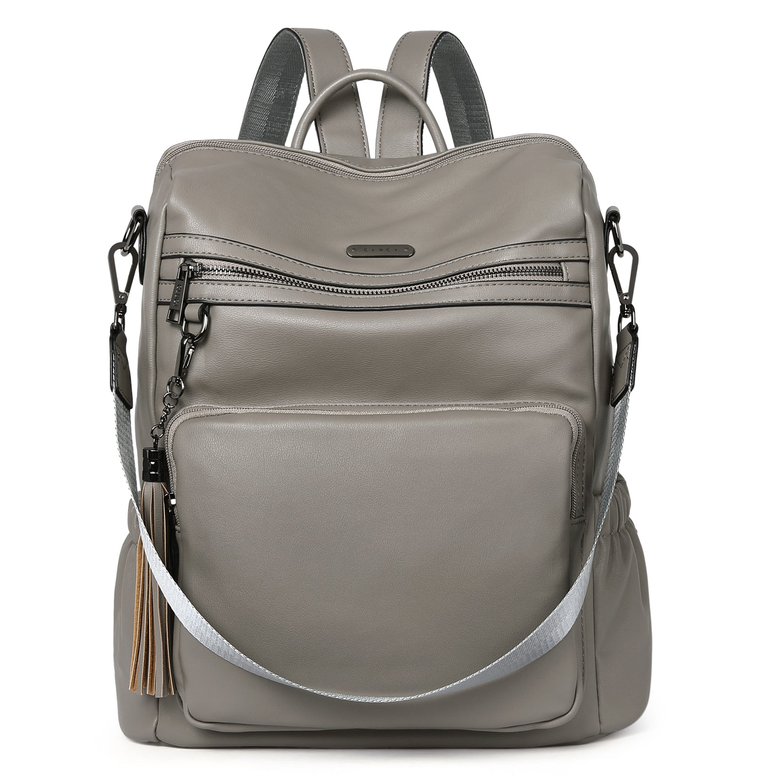 Greene Luxury Vintage Women's Leather Backpack Purse For Commuting