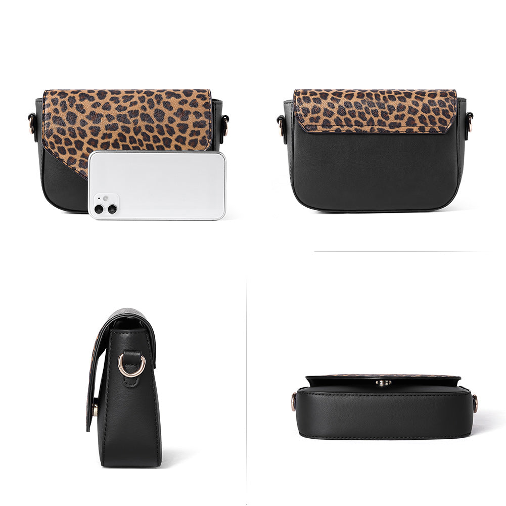 CLUCI Small Crossbody Bags for Women Leather with Coin Purse Fashion Travel Adjustable Shoulder Bag