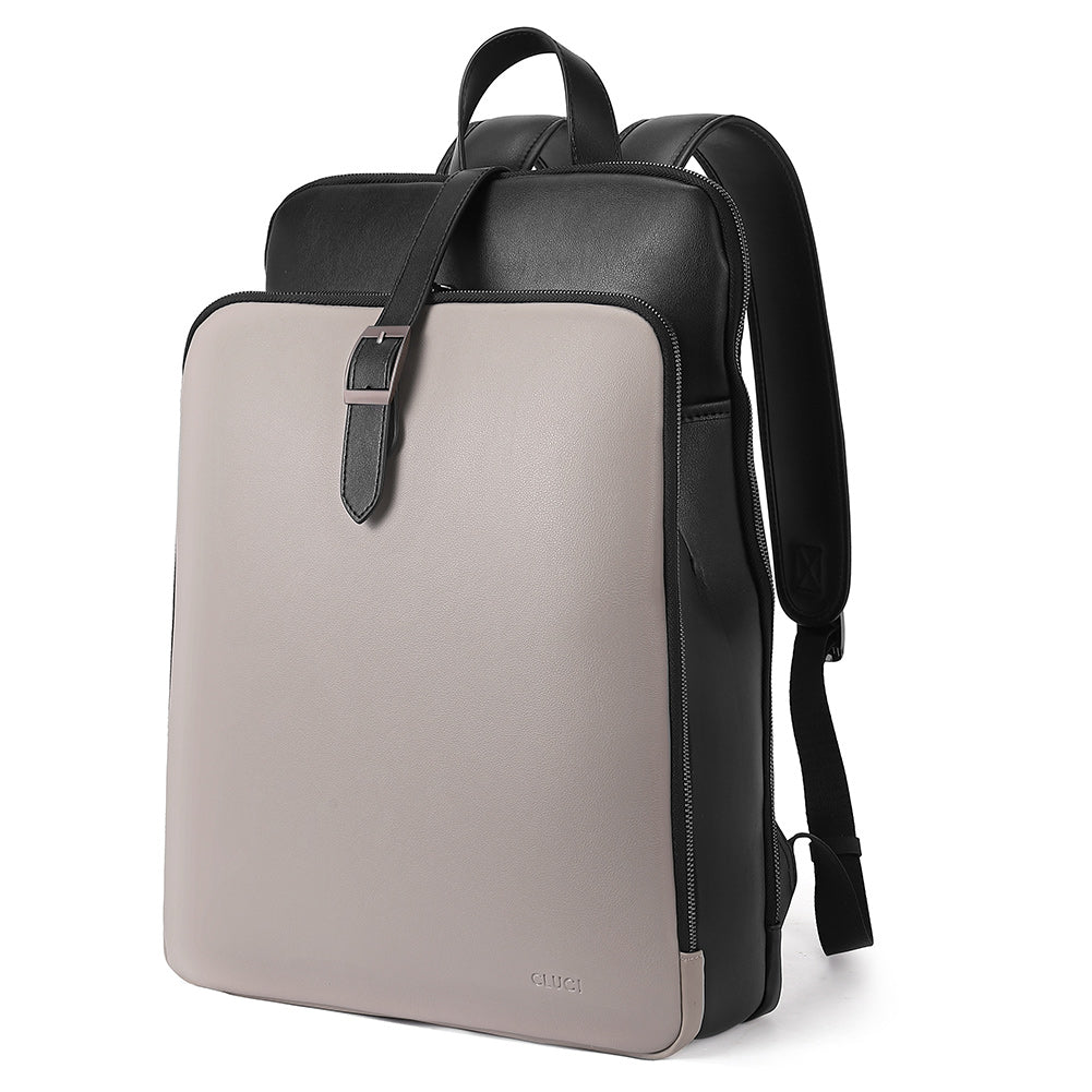 Koch Genuine Leather 15.6 Inch Laptop Backpack Purse For Women