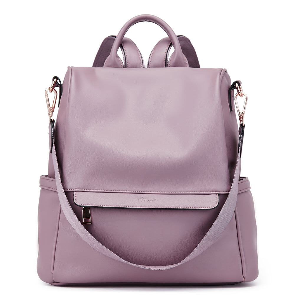 Greene Multi-Purpose Carry Way Vegan Leather Backpack Purse For Women