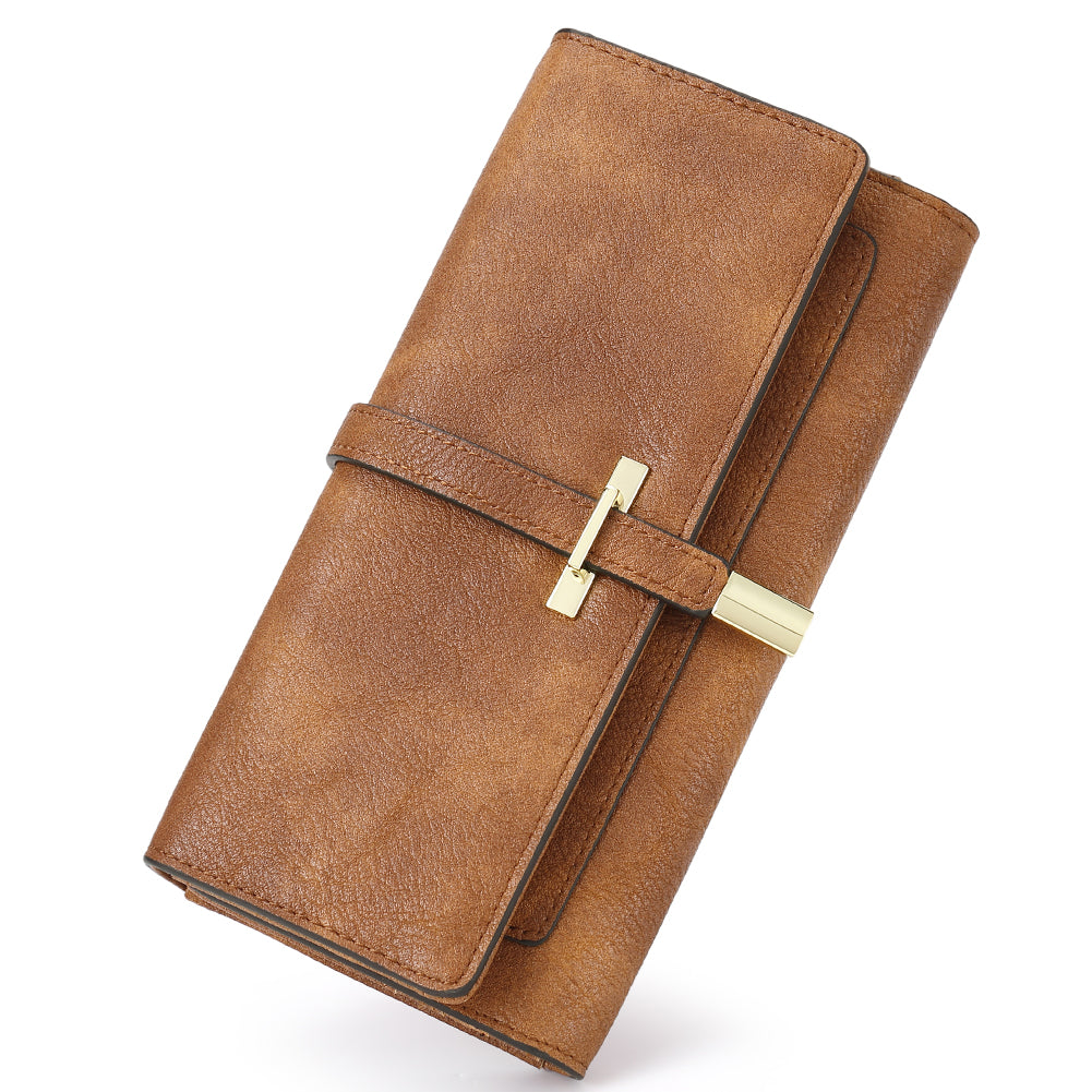 Mile Lightweight Designer Tri-Fold Wallet For Iphone For Women
