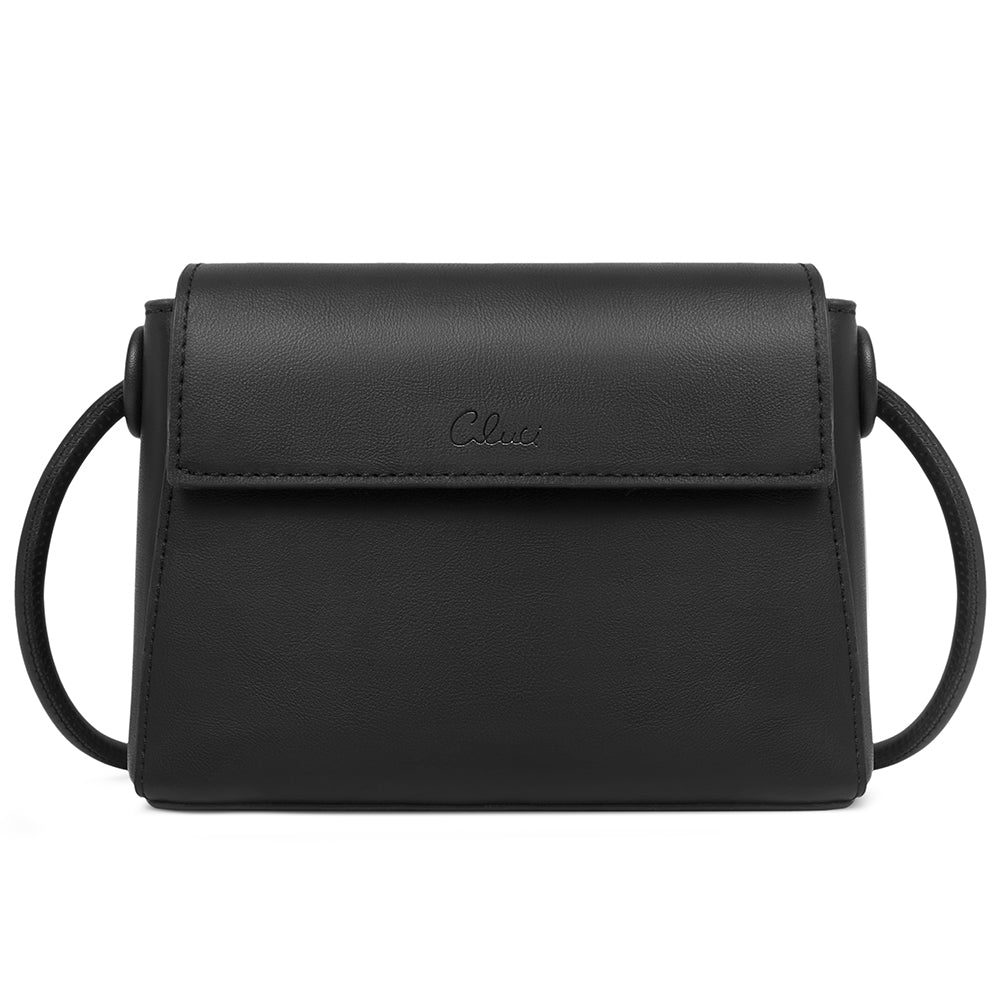 CLUCI Small Crossbody Bags for Women Vegan Leather Flap Fashion Ladies Travel Shoulder Purse with Adjustable Strap