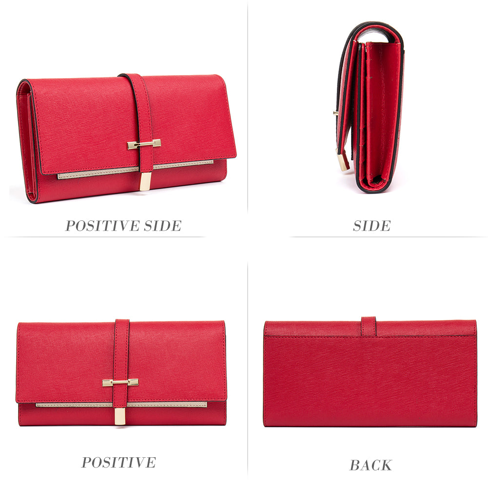Mile Lightweight Designer Tri-Fold Wallet For Iphone For Women