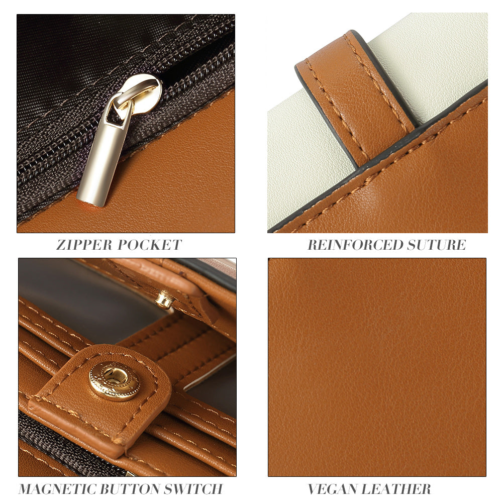 Mile Lightweight Designer Tri-Fold Wallet For Iphone For Women
