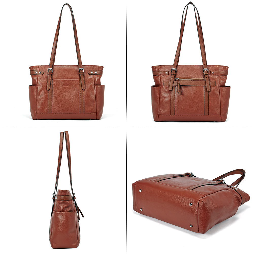 Claire Business Genuine Leather Handbag Briefcase For Women