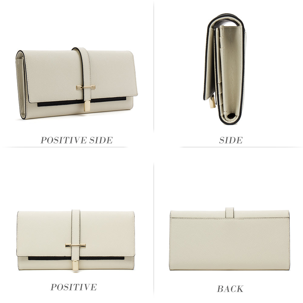 Mile Lightweight Designer Tri-Fold Wallet For Iphone For Women