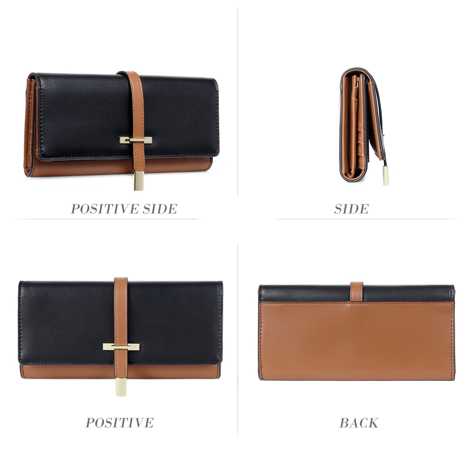Mile Lightweight Designer Tri-Fold Wallet For Iphone For Women