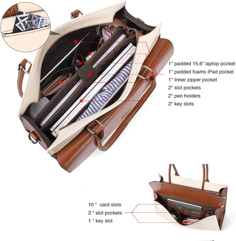 Davidson Elegant Women Lawyers Leather Briefcase