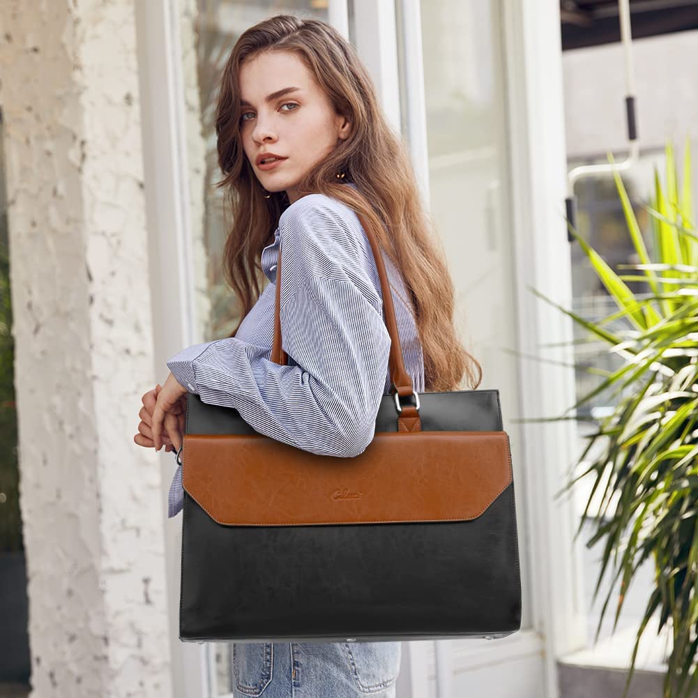 Davidson Elegant Women Lawyers Leather Briefcase