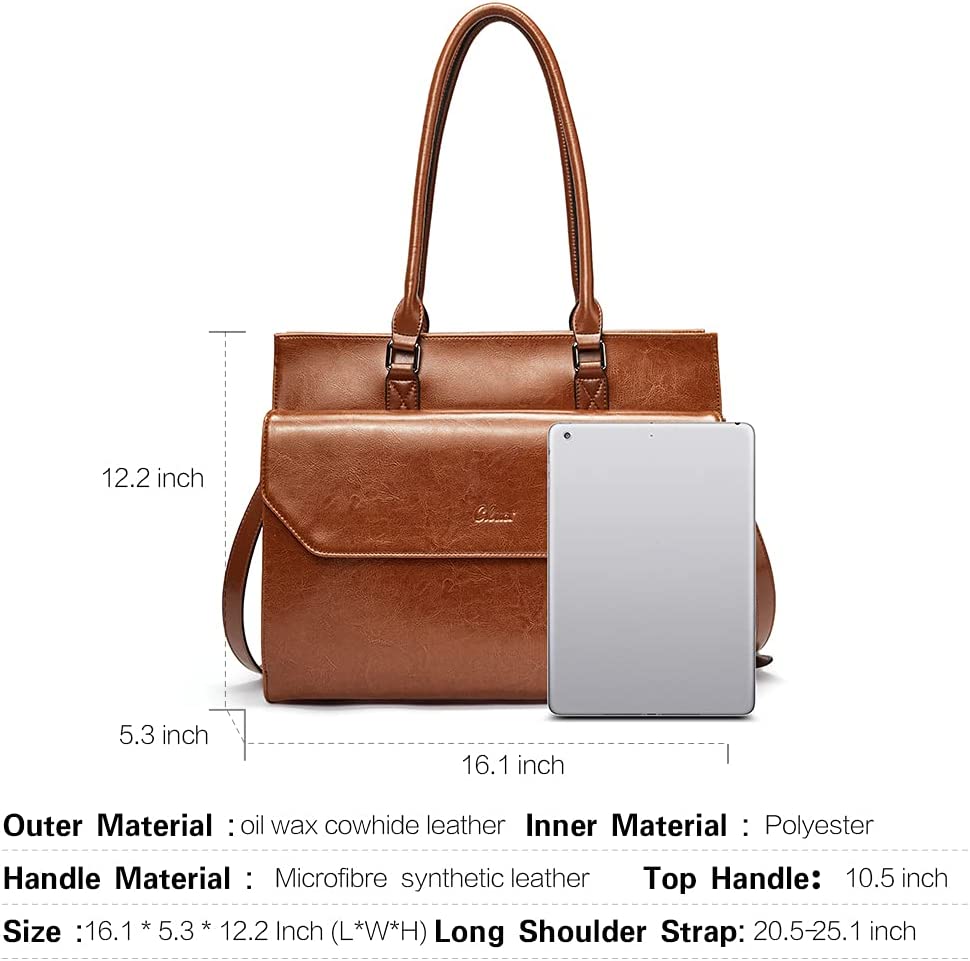 Davidson Elegant Women Lawyers Leather Briefcase