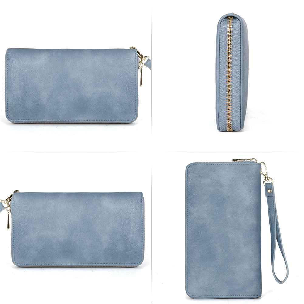 Echo Fashion Women's Large Chic Wallet With ID Window