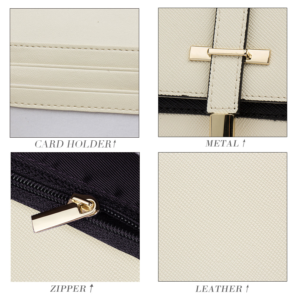 Mile Lightweight Designer Tri-Fold Wallet For Iphone For Women
