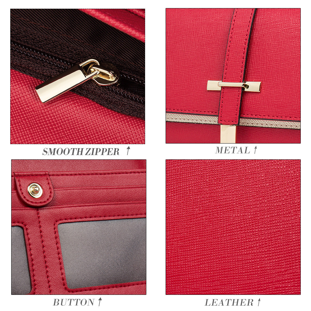 Mile Lightweight Designer Tri-Fold Wallet For Iphone For Women