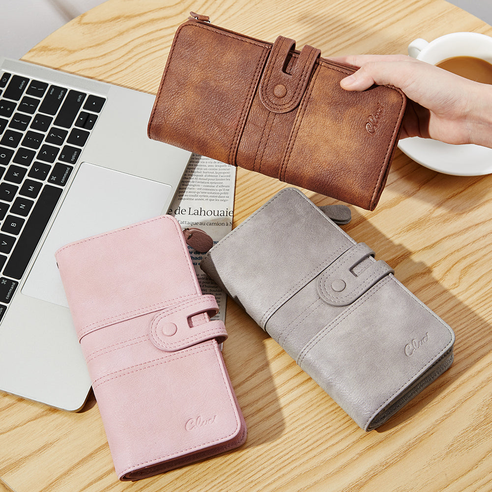Cathy Clutch Credit Card Holder And RFID Blocking Wallet For Women